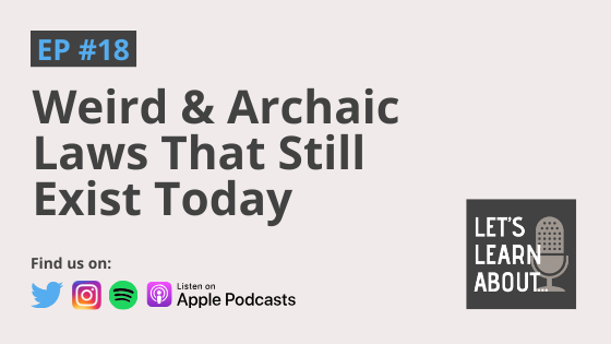 Weird & Archaic Laws Around the World (#18)