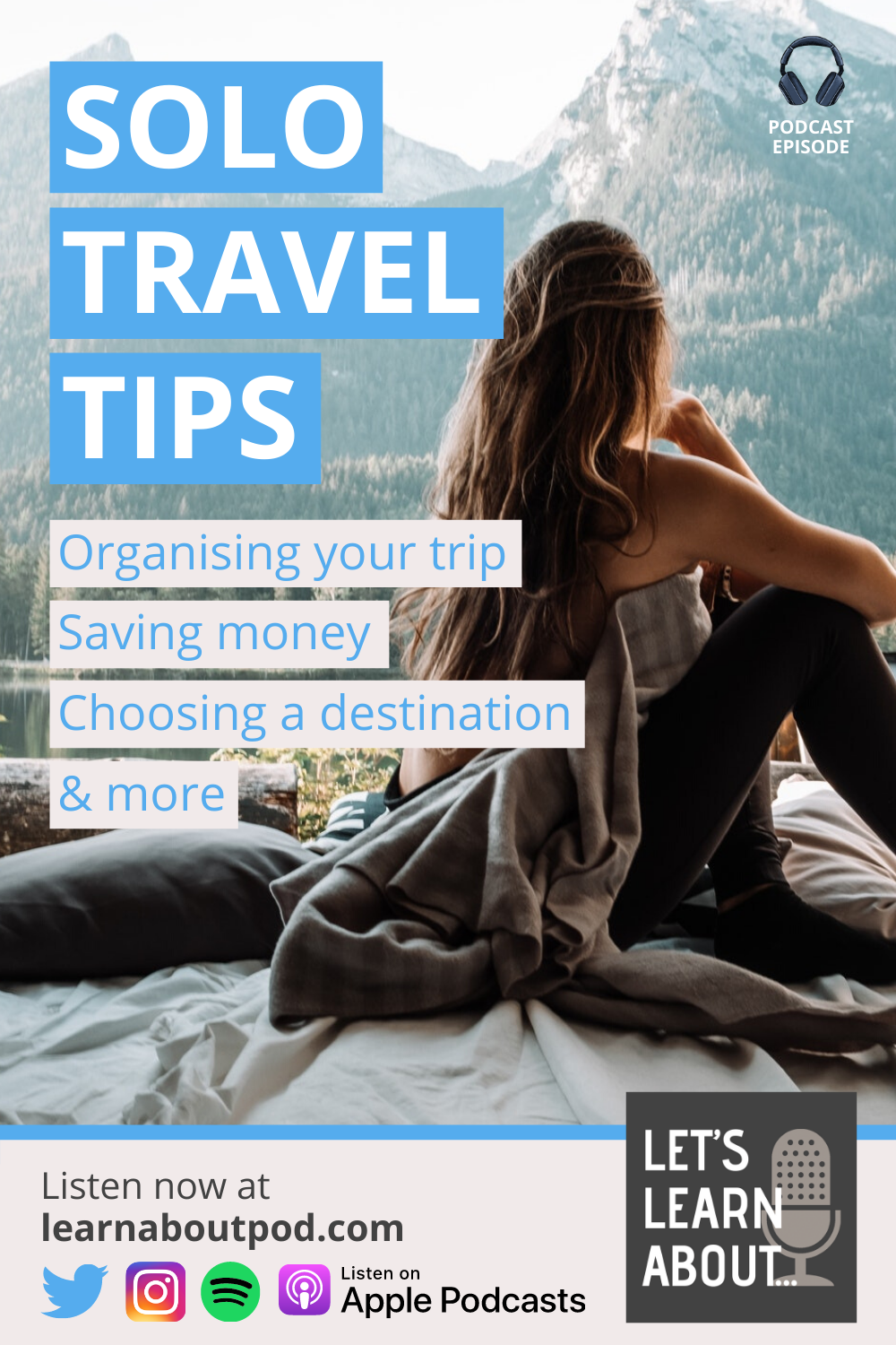 Whether it's a year-long excursion or a short city break, listen to this episode for tips on reducing costs, organising your trip, making the most of your time while you're away, and more. Whether it's a year-long excursion or a short city break, listen to this episode for tips on reducing costs, organising your trip, making the most of your time while you're away, and more.